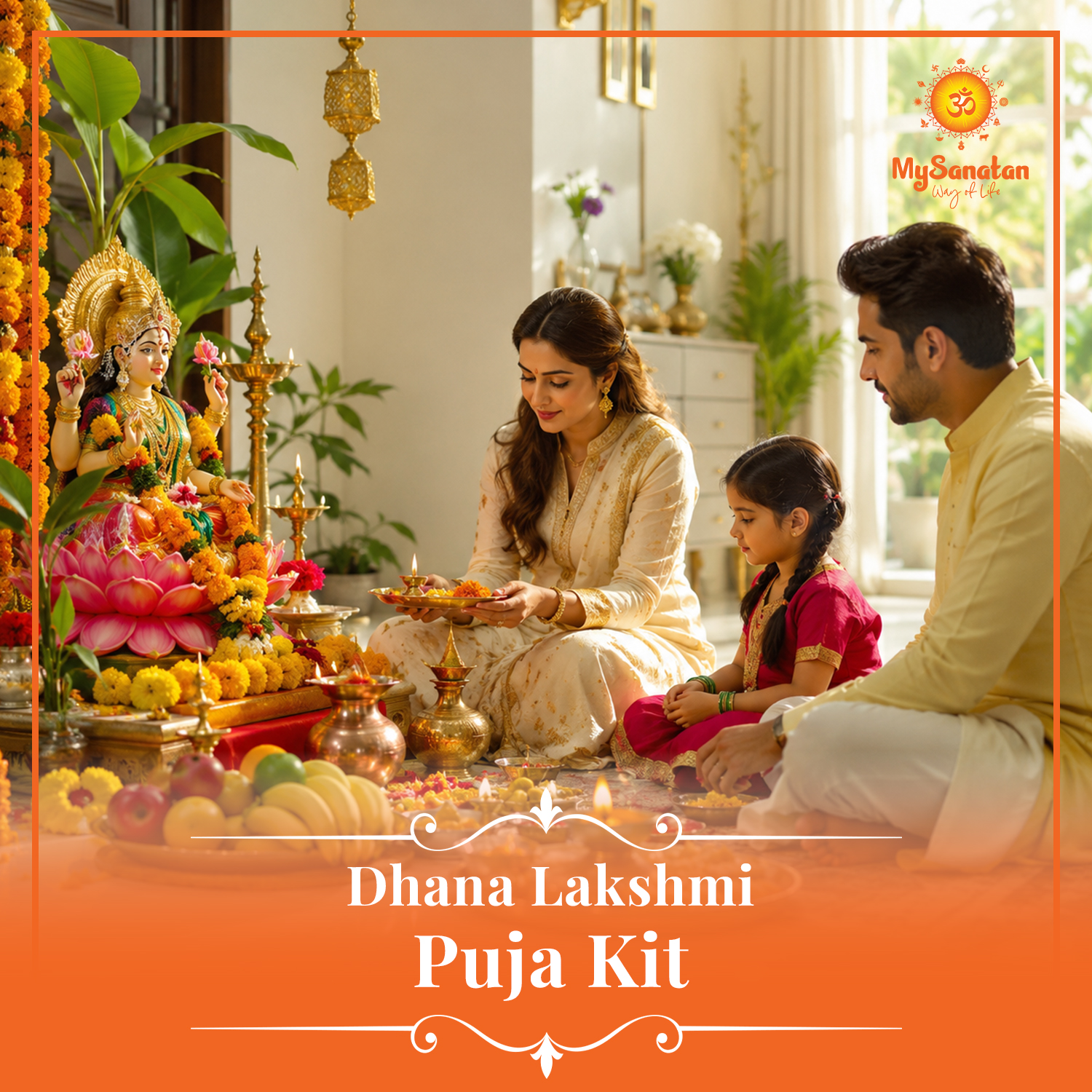Dhana Lakshmi Puja Kit